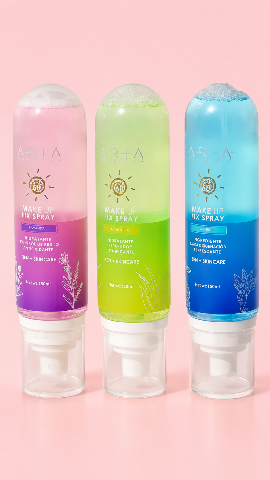 Sellador fix spray aria cosmetics - Imagen 6