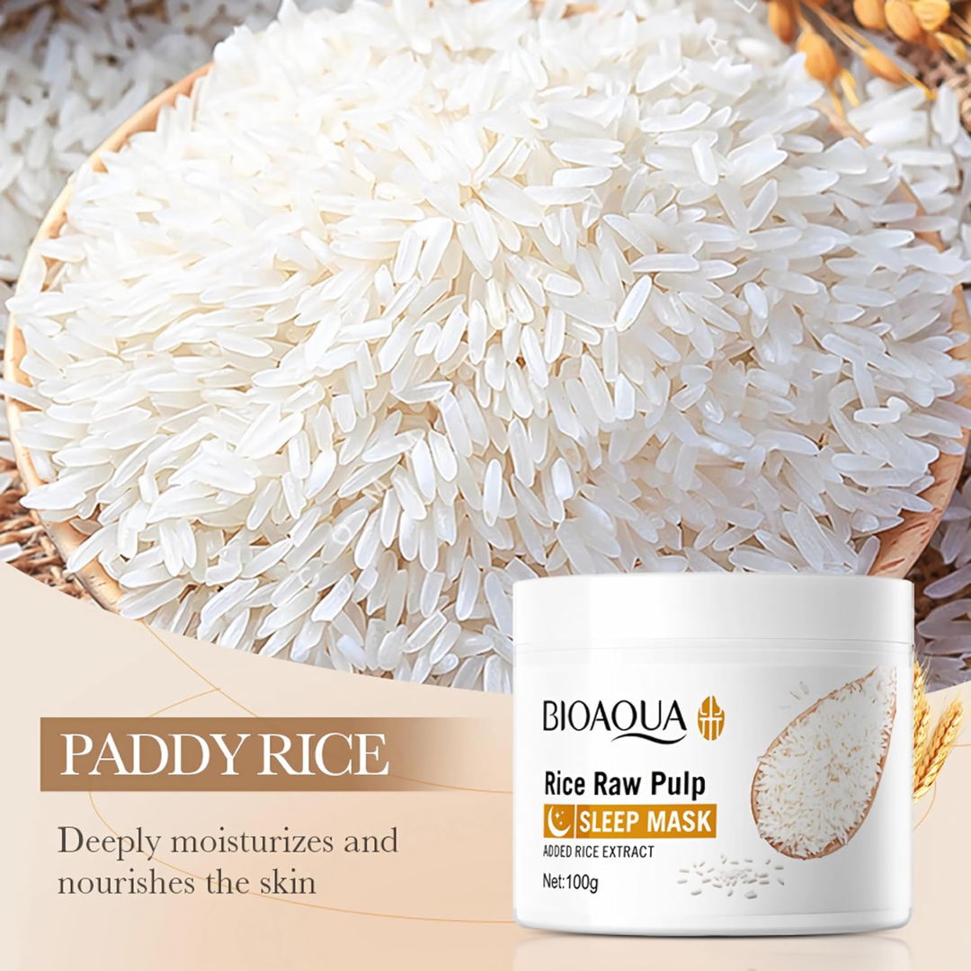 Mascarilla nocturna arroz de bioaqua - Imagen 2
