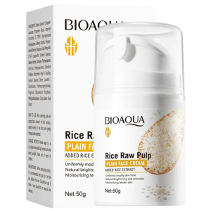 Crema de arroz hidratante con dispensador bioaqua