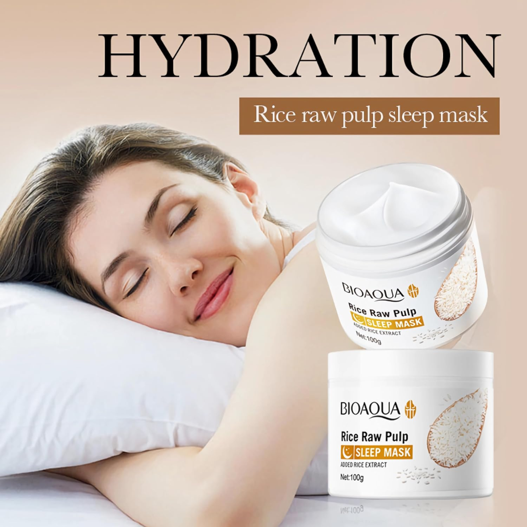 Mascarilla nocturna arroz de bioaqua - Imagen 3