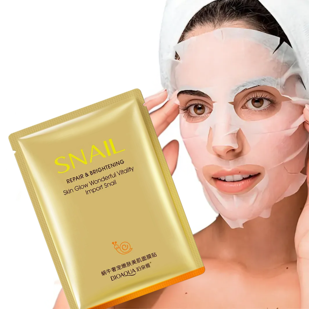 Mascarilla facial Velo Snails Reparadora Biaoqua - Imagen 3