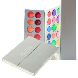 Paleta profesional sombra majestic aria cosmetics