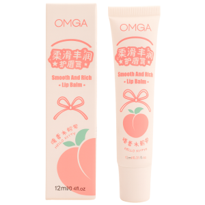 Lip balm hidratante durazno OMGA