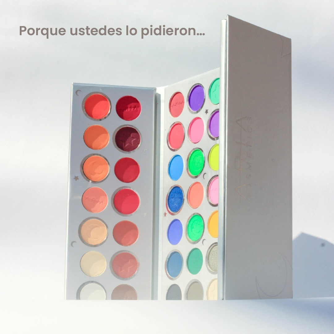 Paleta profesional sombra majestic aria cosmetics - Imagen 5