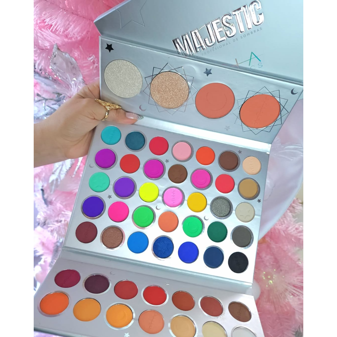 Paleta profesional sombra majestic aria cosmetics - Imagen 2