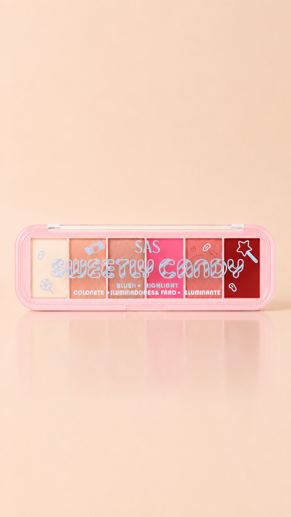 Paleta de iluminadores + rubores sweetly candy SAS - Imagen 7