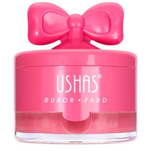 Rubor en crema + aplicador mousse Ushas