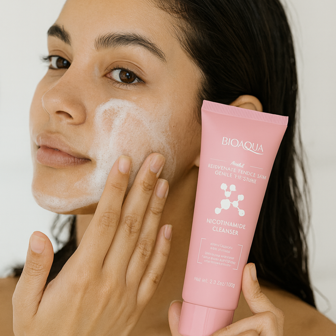 Jabon Facial Niacinamida Bioaqua - Imagen 2