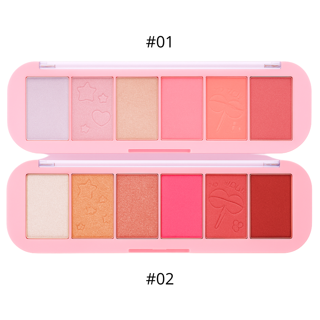 Paleta de iluminadores + rubores sweetly candy SAS - Imagen 5