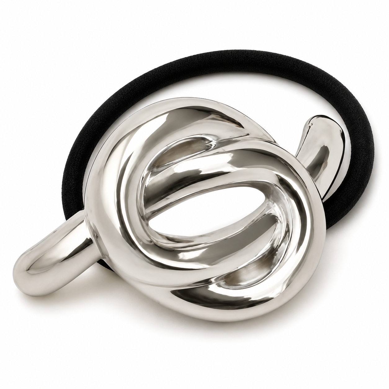 Moña para el cabello ponycuff pretzel fashion - Imagen 2