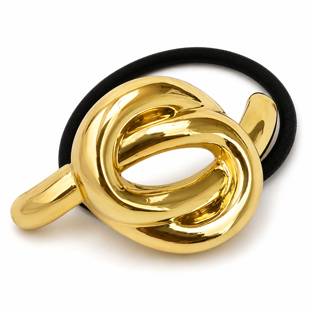 Moña para el cabello ponycuff pretzel fashion