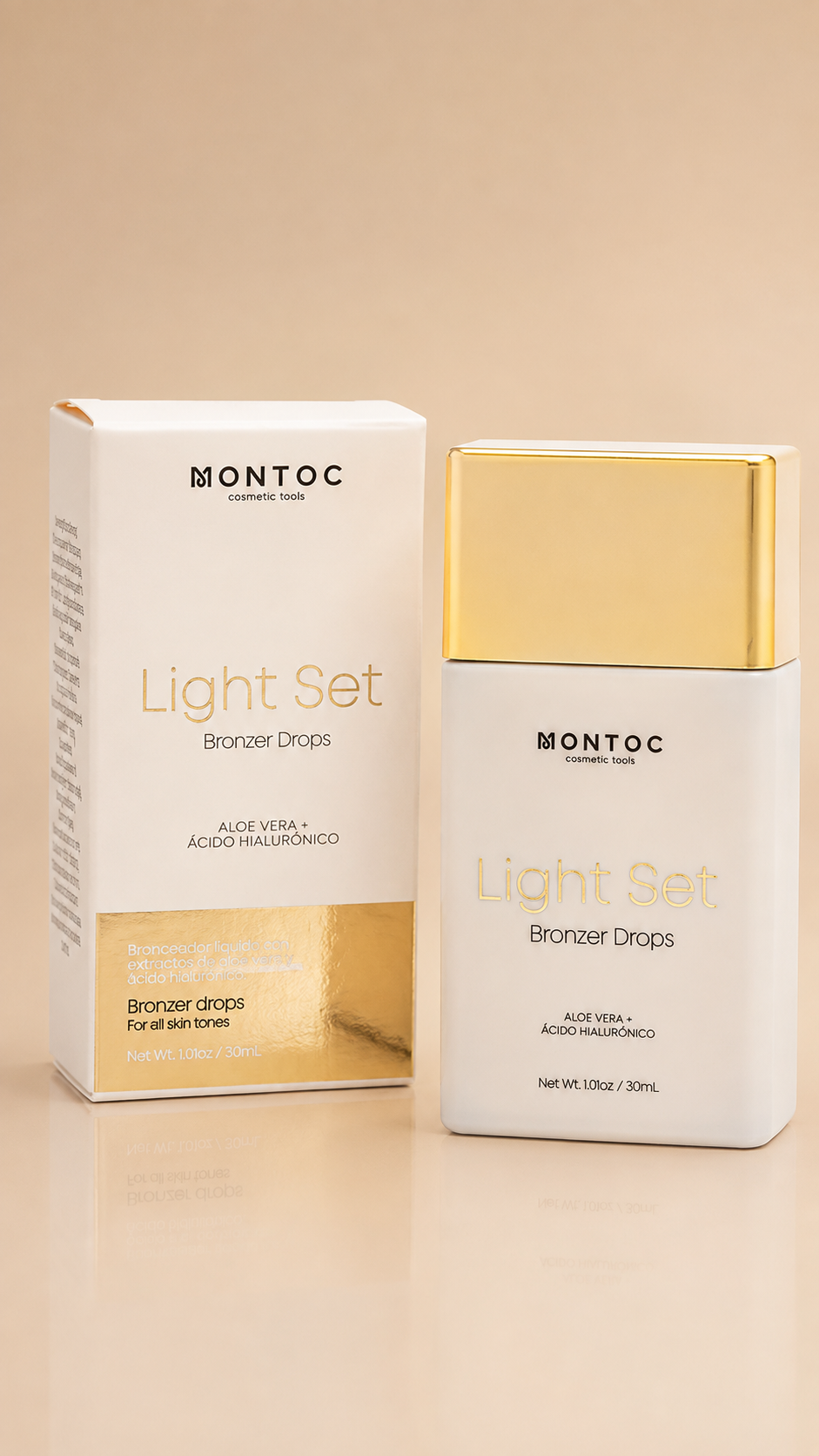 Bronceador Líquido Profesional Light Set montoc *Precio Unico* - Imagen 4