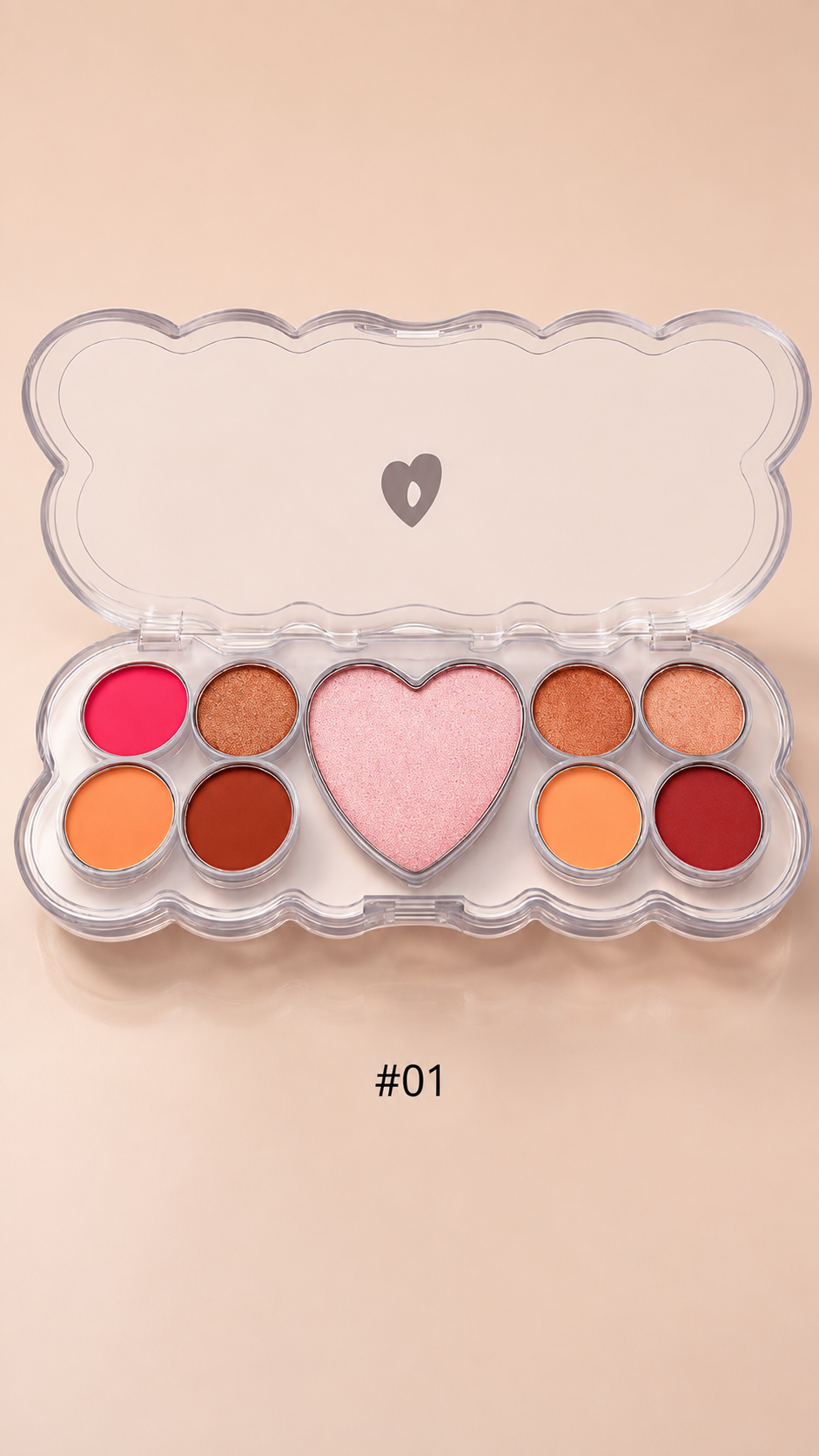Paleta de sombras True Heart hudamoji - Imagen 5