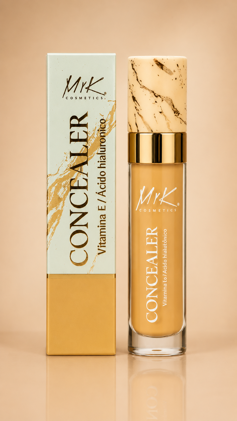 Corrector liquido con vitamina E y acido hialuronico MYK - Imagen 6