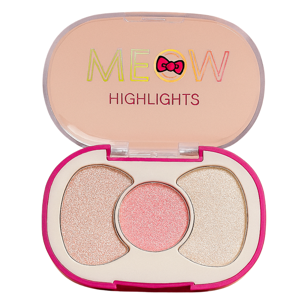 Iluminador highlights Moñis meow Hudamoji
