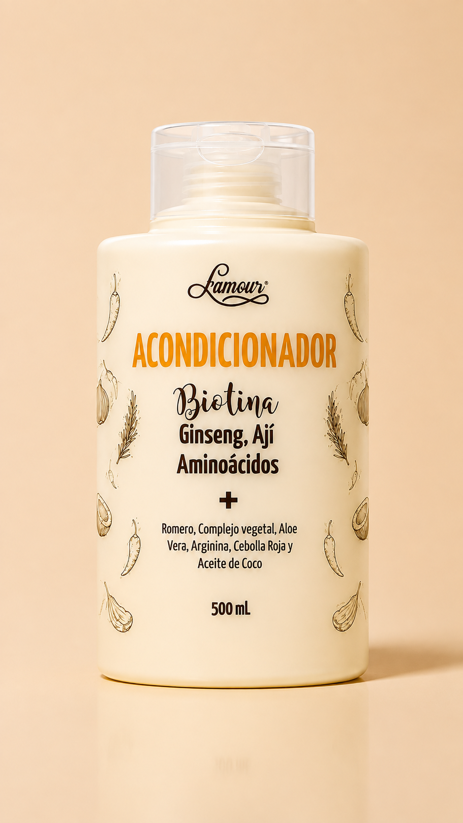 Acondicionador De Biotina Lamour - Imagen 4