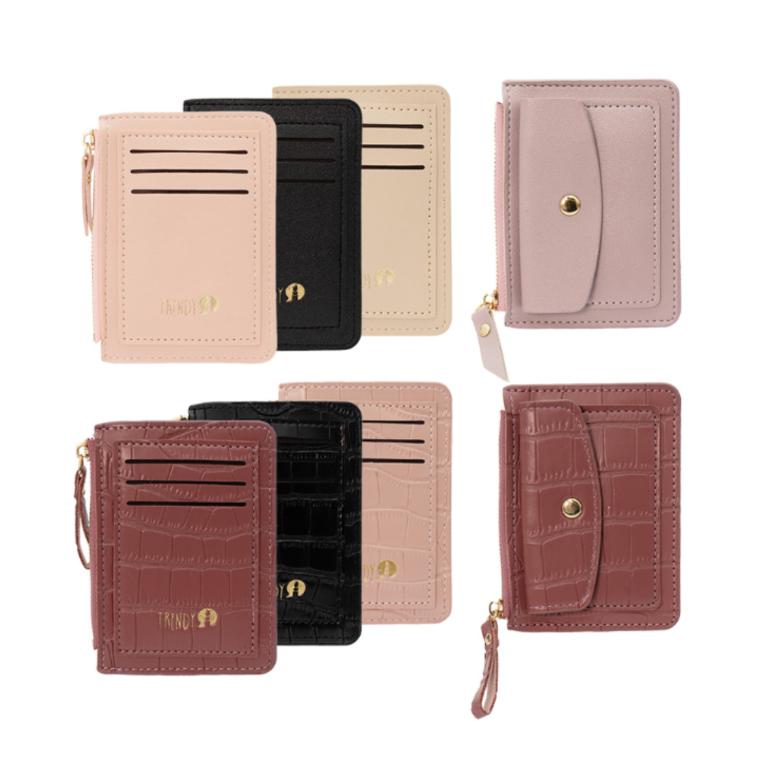 Tarjetero Monedero Trendy Cuerina *Precio Unico* - Imagen 2