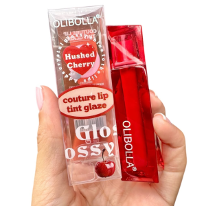 Labial waterproof gloss glossy cherry olibolla - #02