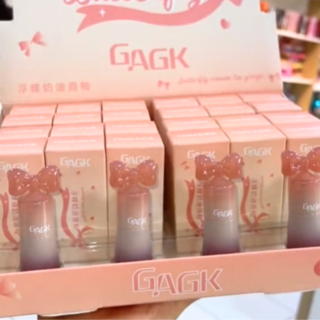 Labial liquido cream glaze butterfly GAGK - Imagen 2