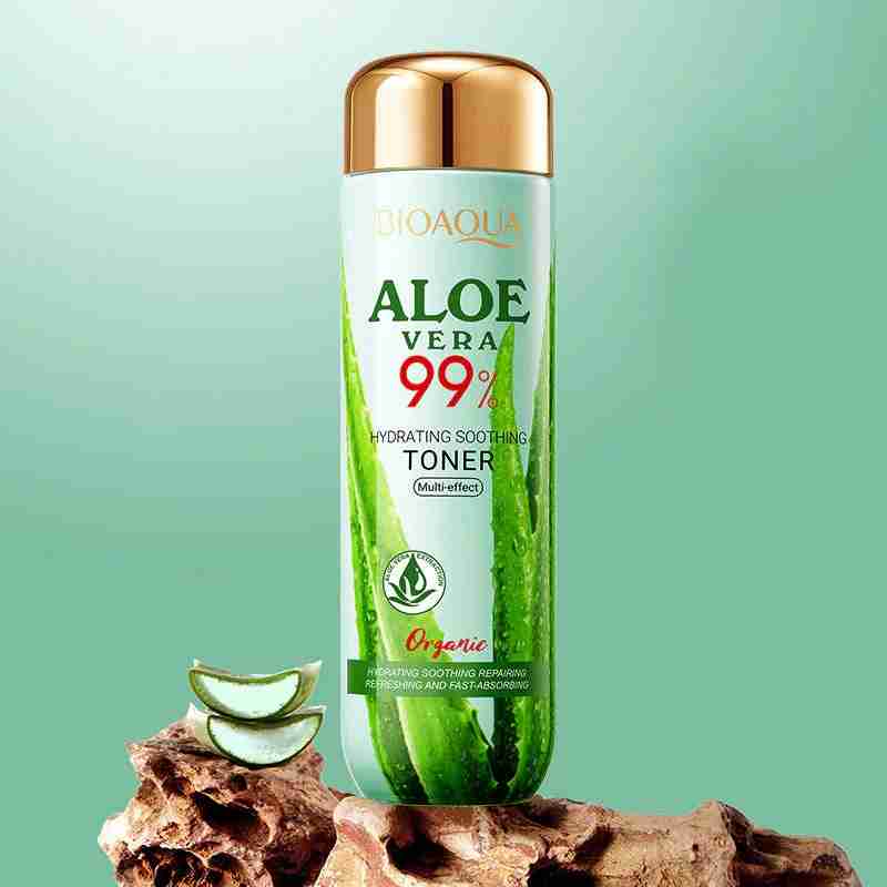 Tónico Facial Orgánico Reparador de Aloe Vera 99 % - Imagen 2