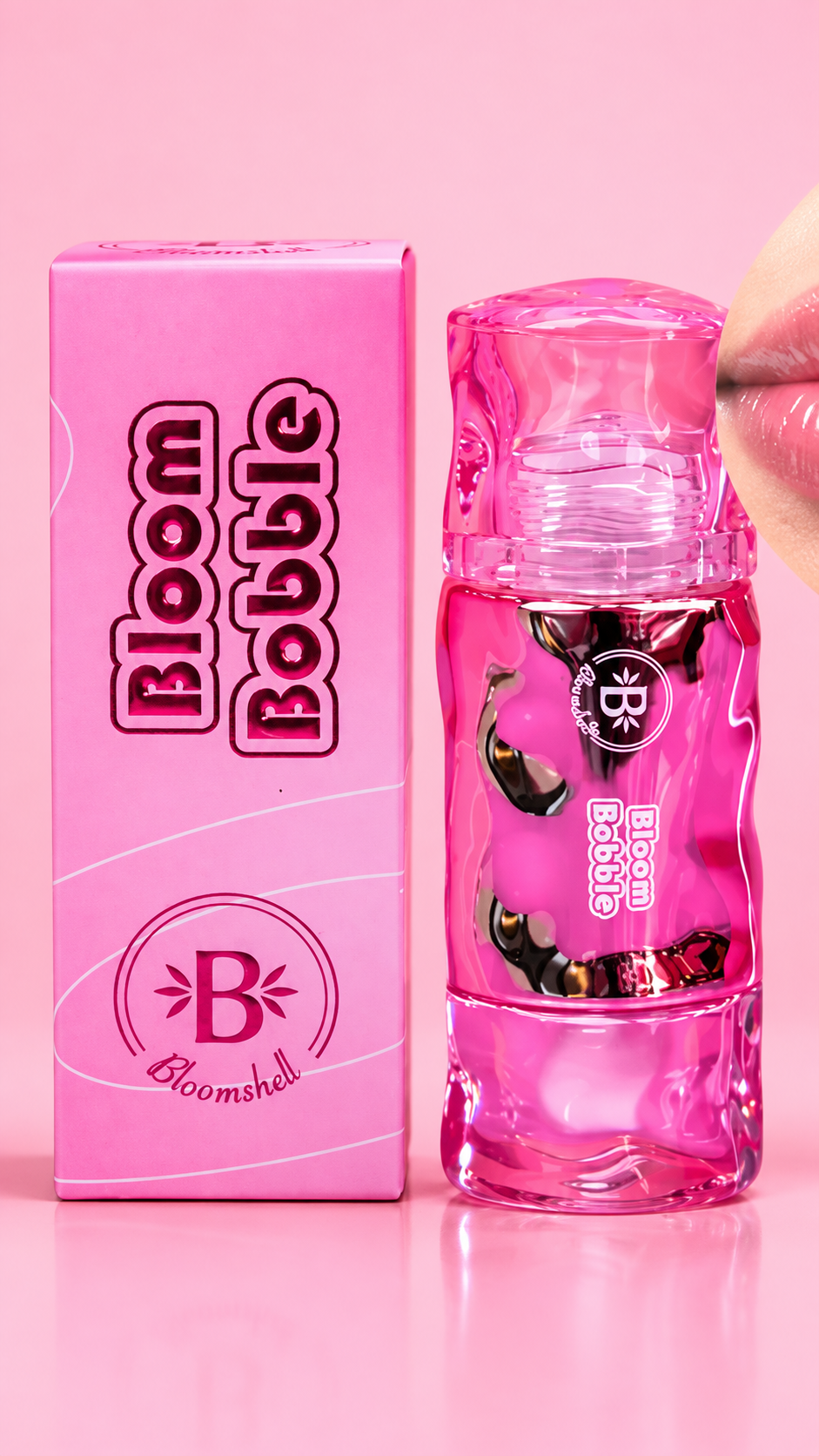 Lip oil hidratante bobble bloomshell - Imagen 4