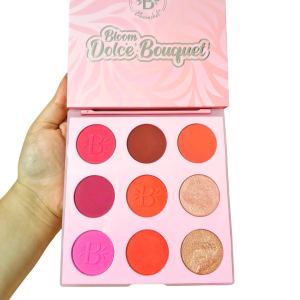 Paleta de rubores 9 tonos dolce bouquet Bloomshell
