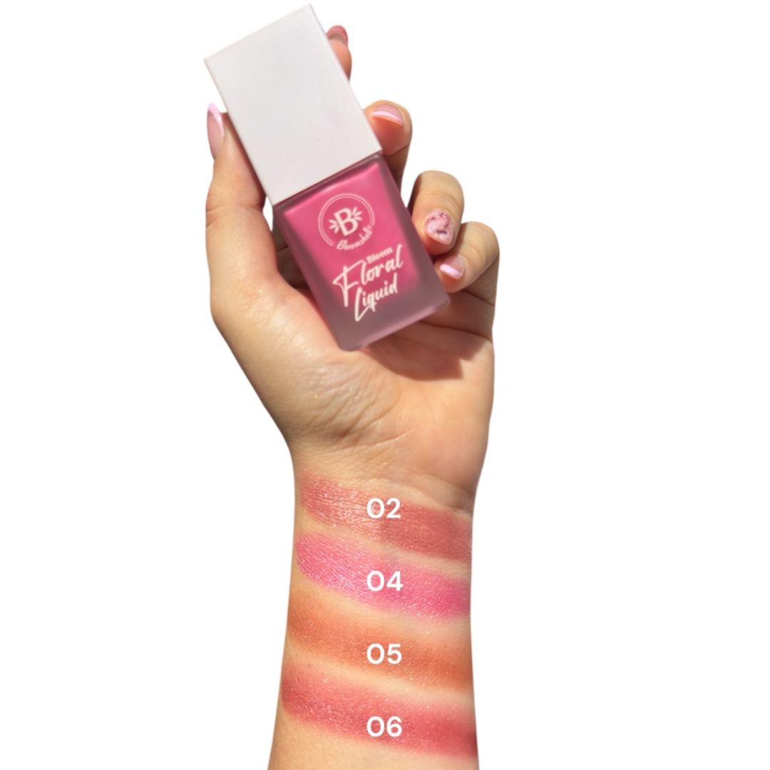 Rubor floral liquid Bloomshell - Imagen 6