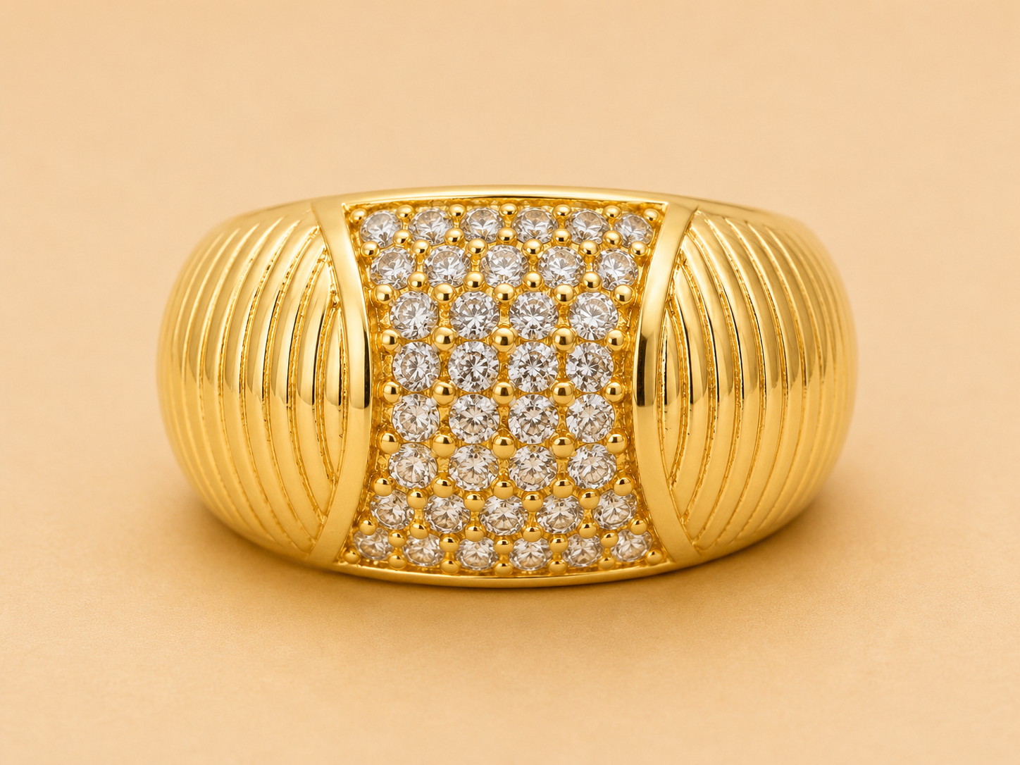 Earcuff lineas Rectangulo gemas y detalles - Imagen 8