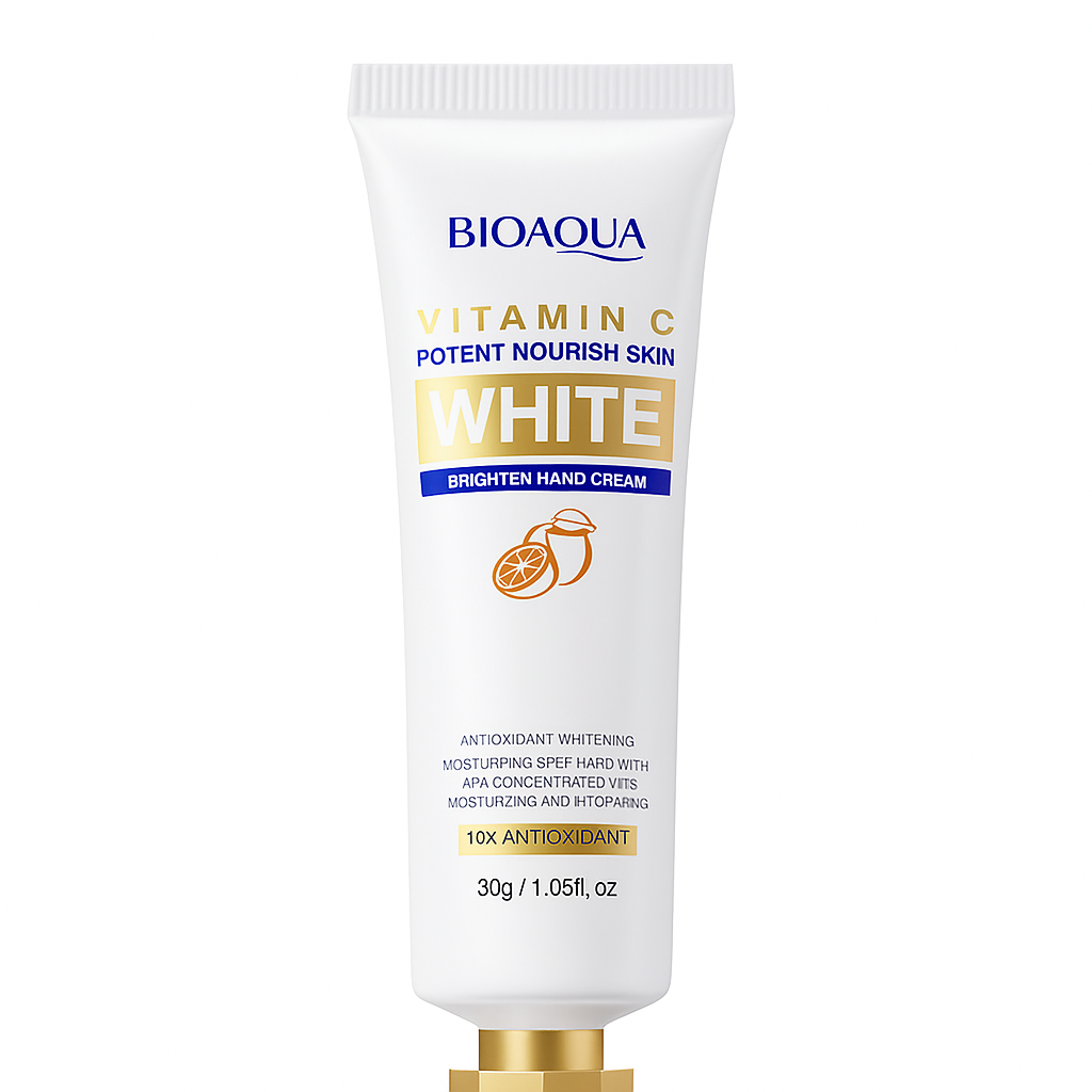 Crema de Manos White vitamina c Bioaqua