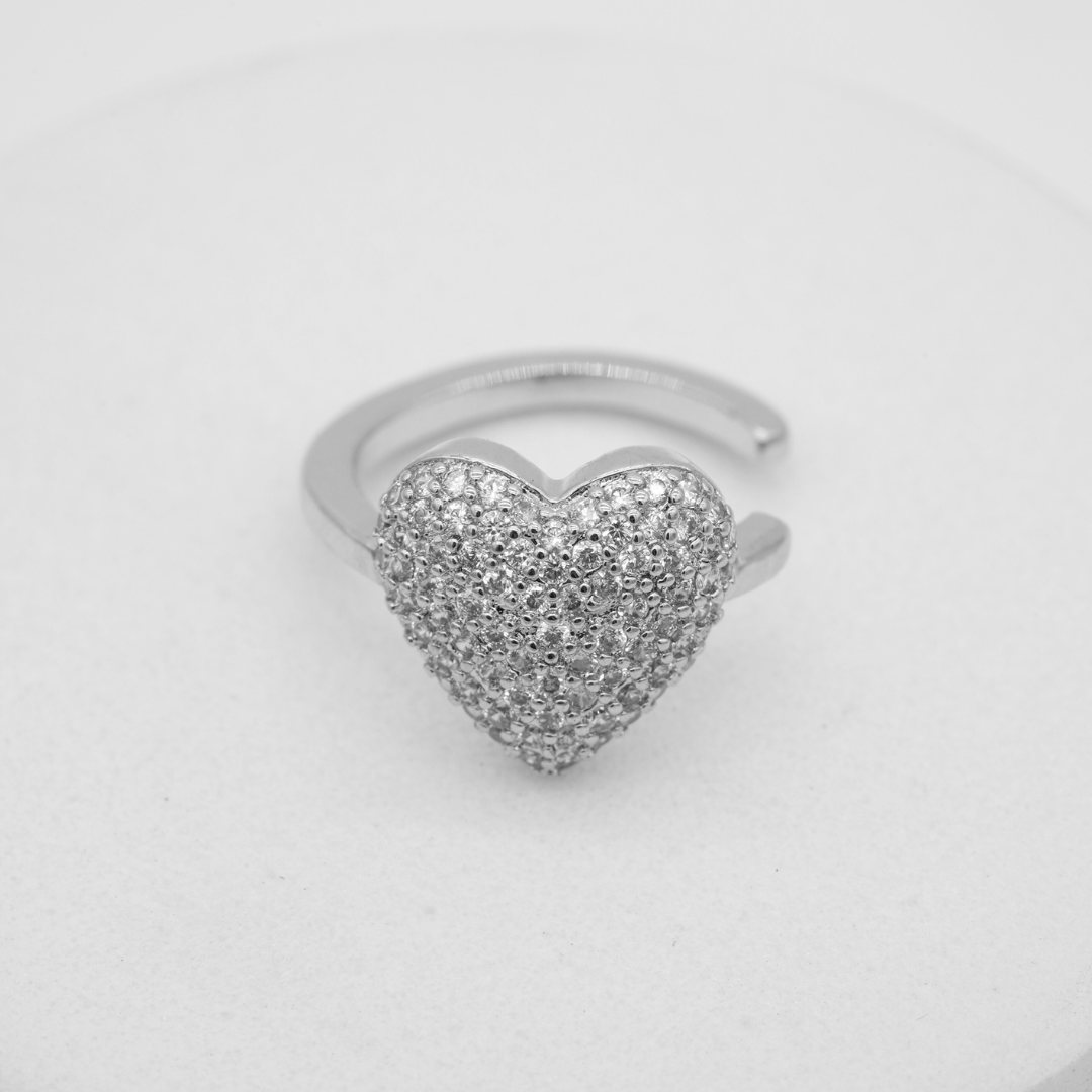 Earcuff corazon gemas - Imagen 5