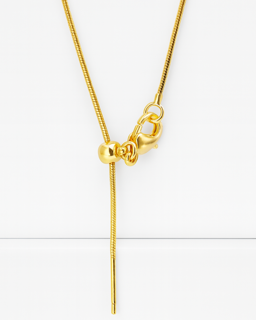 Set cadena y dije + aretes gemas Love blanco - Imagen 9