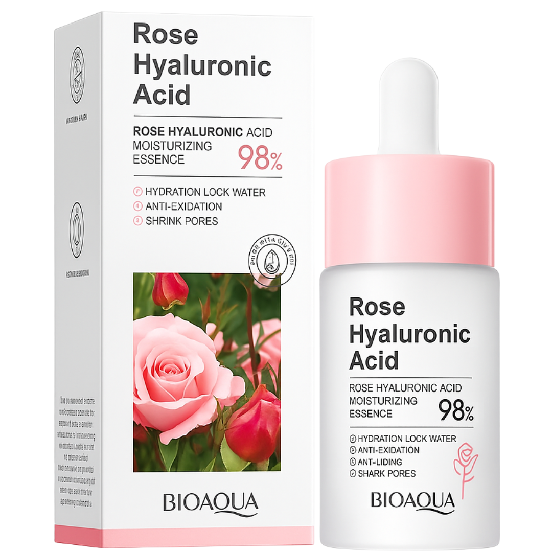 Serum de Rosas y Acido Hialuronico Bioaqua
