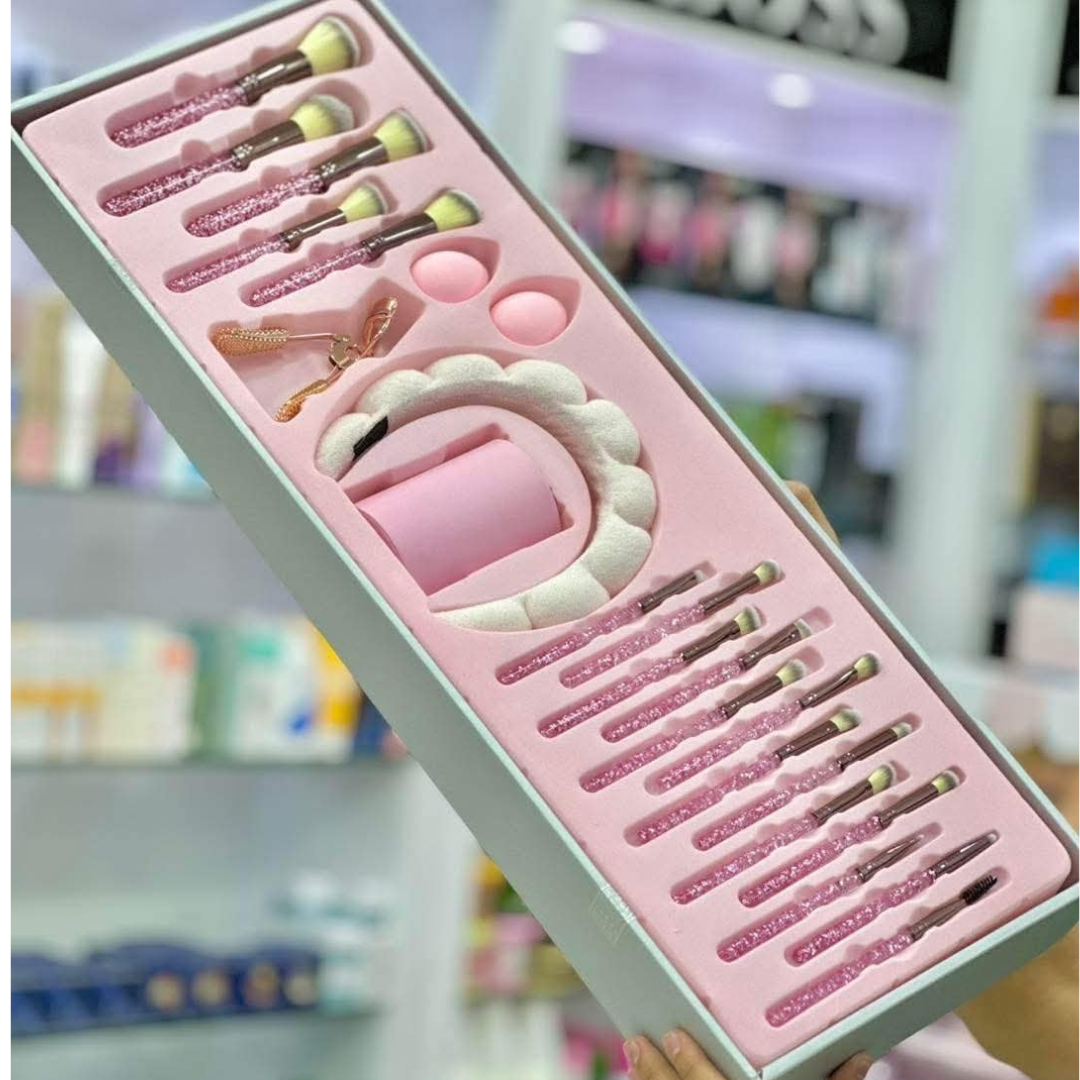 Kit Profesional de brochas y accesorios Completo 23 Piezas - Imagen 9
