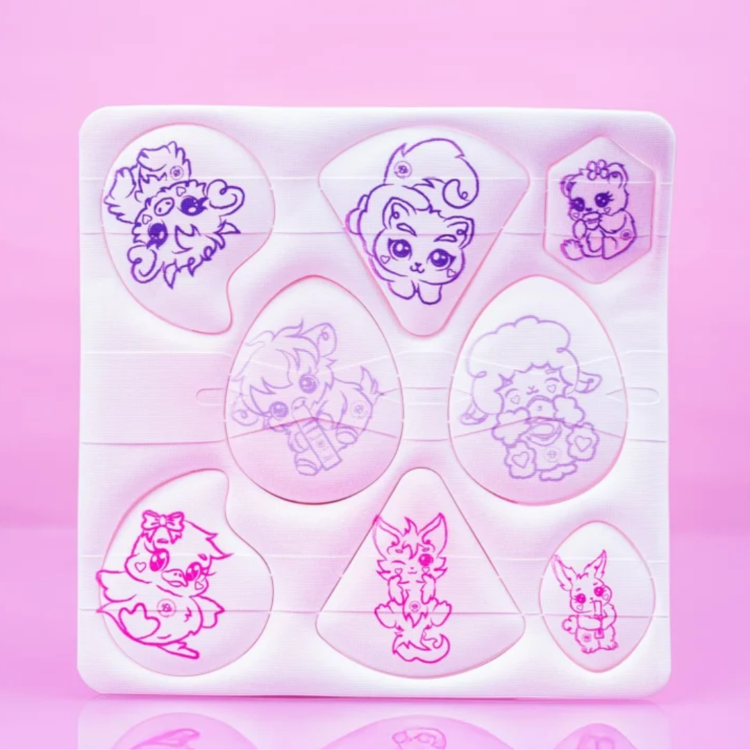 Borlas mini puff X8 animation bloomshell - Imagen 2