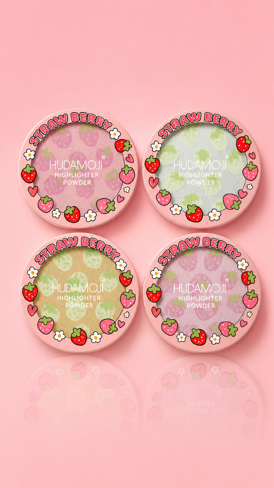 Iluminador compacto strawberry Hudamoji - Imagen 9