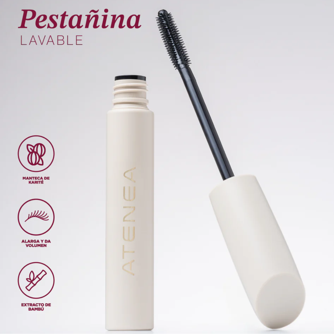 Mascara negra para pestañas lavable Atenea - Imagen 5