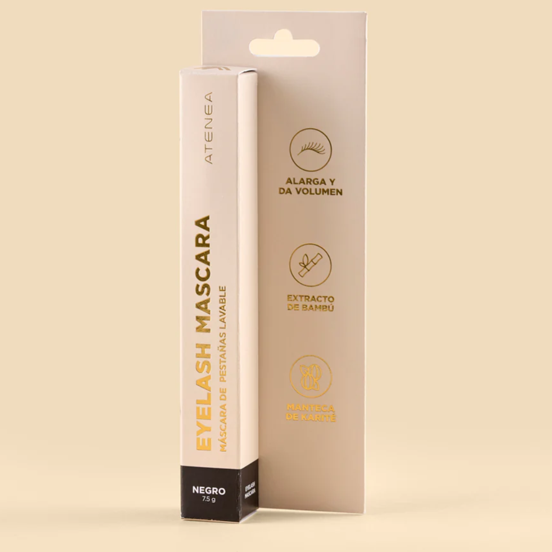 Mascara negra para pestañas lavable Atenea - Imagen 2