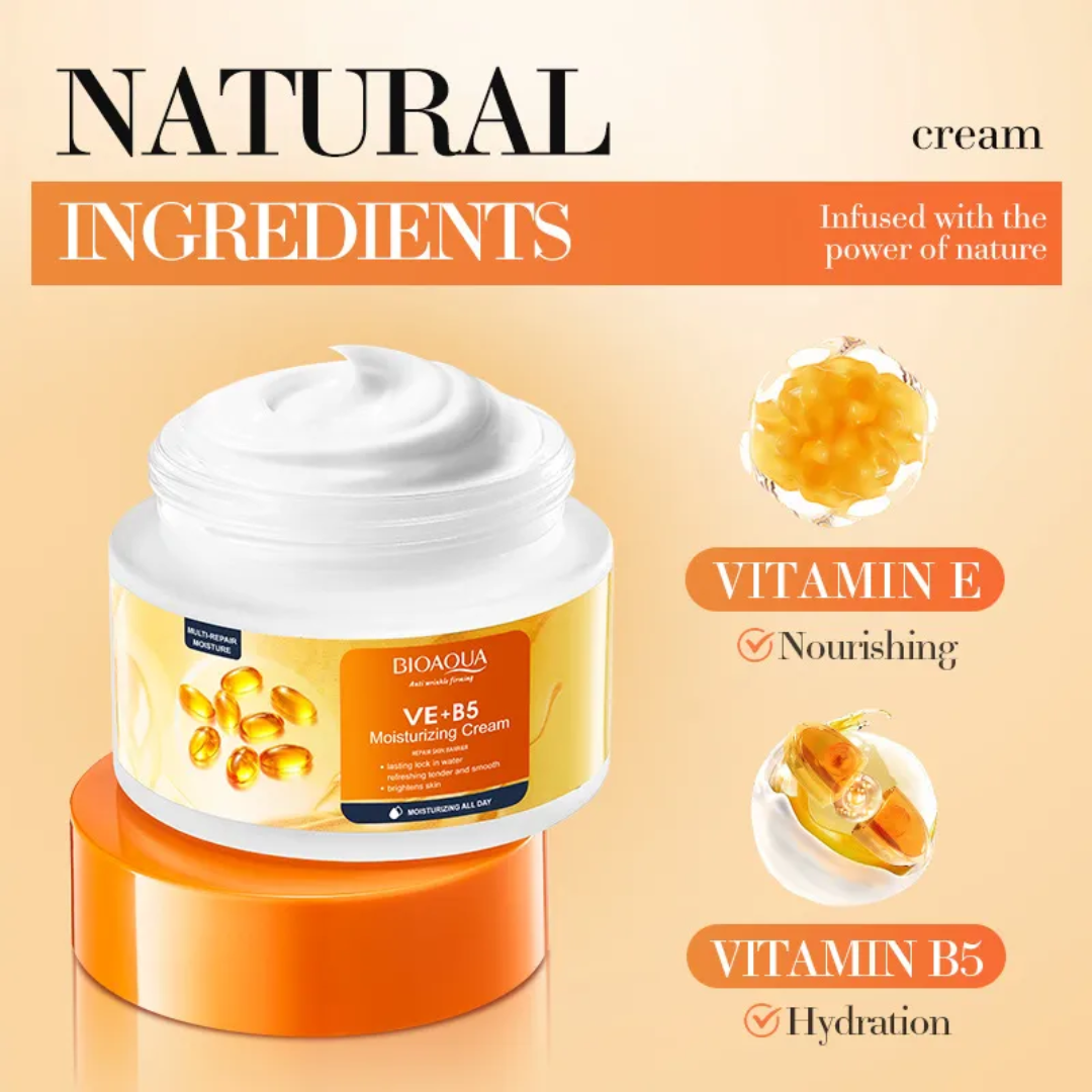 Crema Hidratante VE+B5 all day Bioaqua - Imagen 2