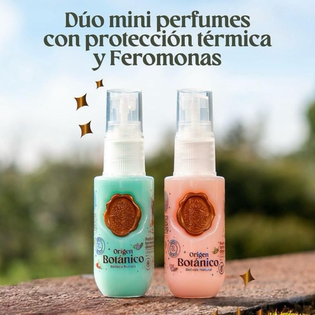 Dúo Mini Perfume 35ml Termoprotector Con Feromonas Ritual Botanico - Imagen 3
