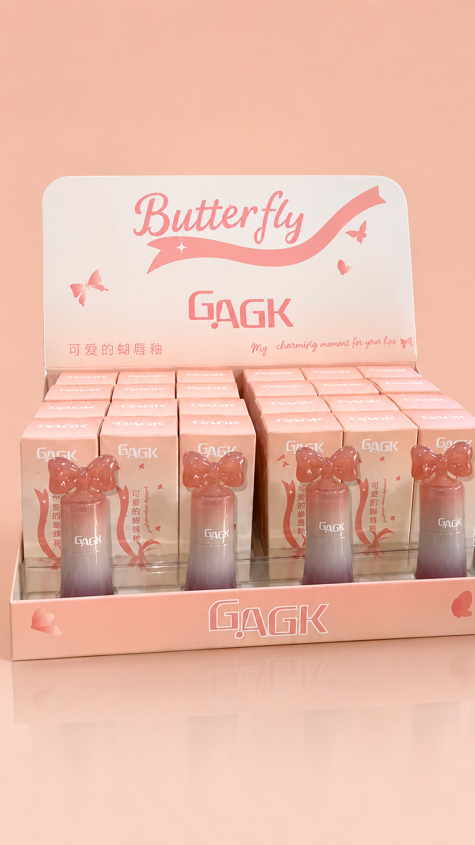 Labial liquido cream glaze butterfly GAGK - Imagen 5