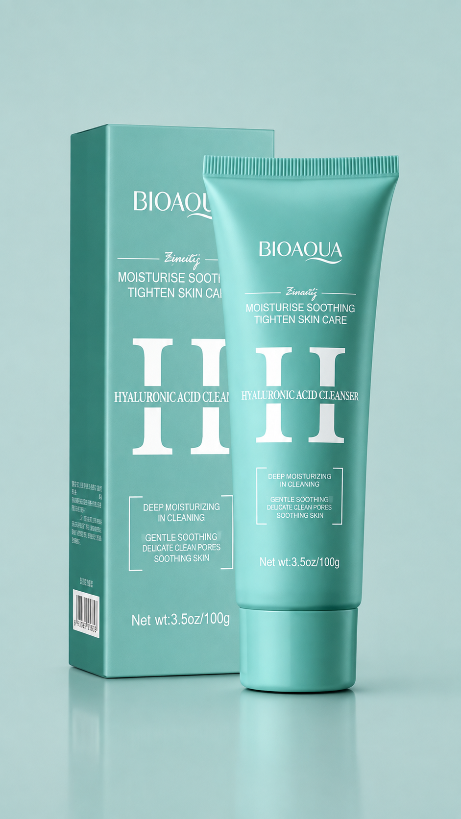 Jabon Beauty Facial Acido Hialuronico Biaoqua - Imagen 3
