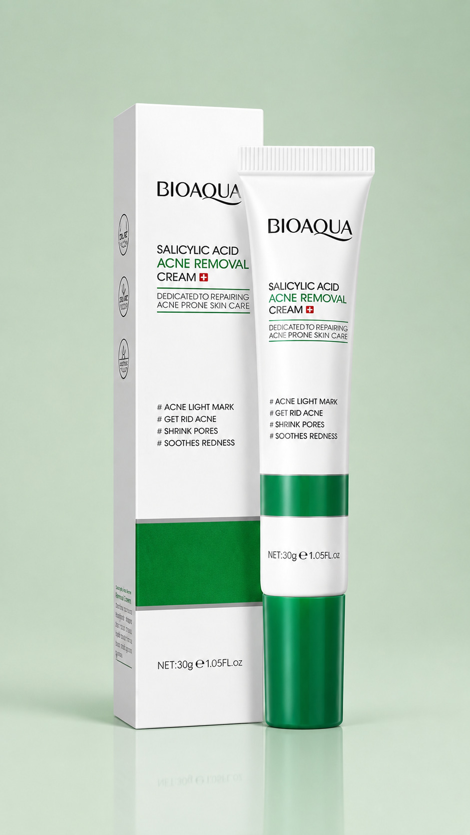 Crema Anti Acne Acido Salicilico Bioaqua - Imagen 4