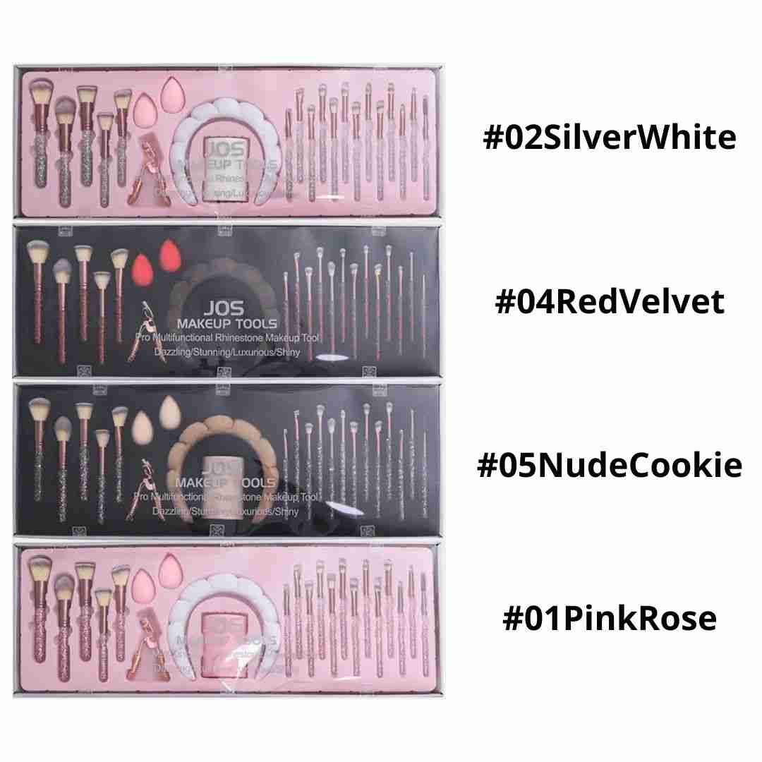 Kit Profesional de brochas y accesorios Completo 23 Piezas - Imagen 4