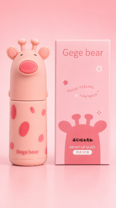 Labial Bright lip Glaze Gege Bear - Imagen 6