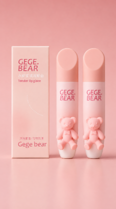 Lip Gloss Matte Pink Gege Bear - Imagen 6