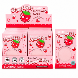 Papeleta Absorbente Oil Control Strawberry Karite