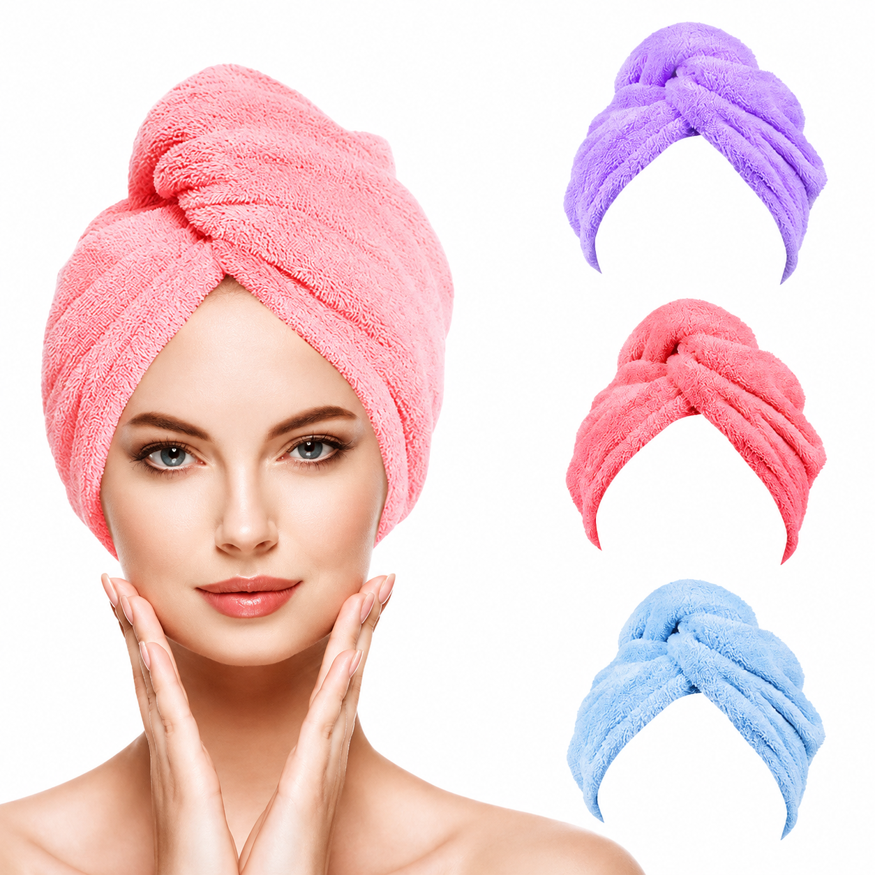 Toalla Gorro para el Cabello