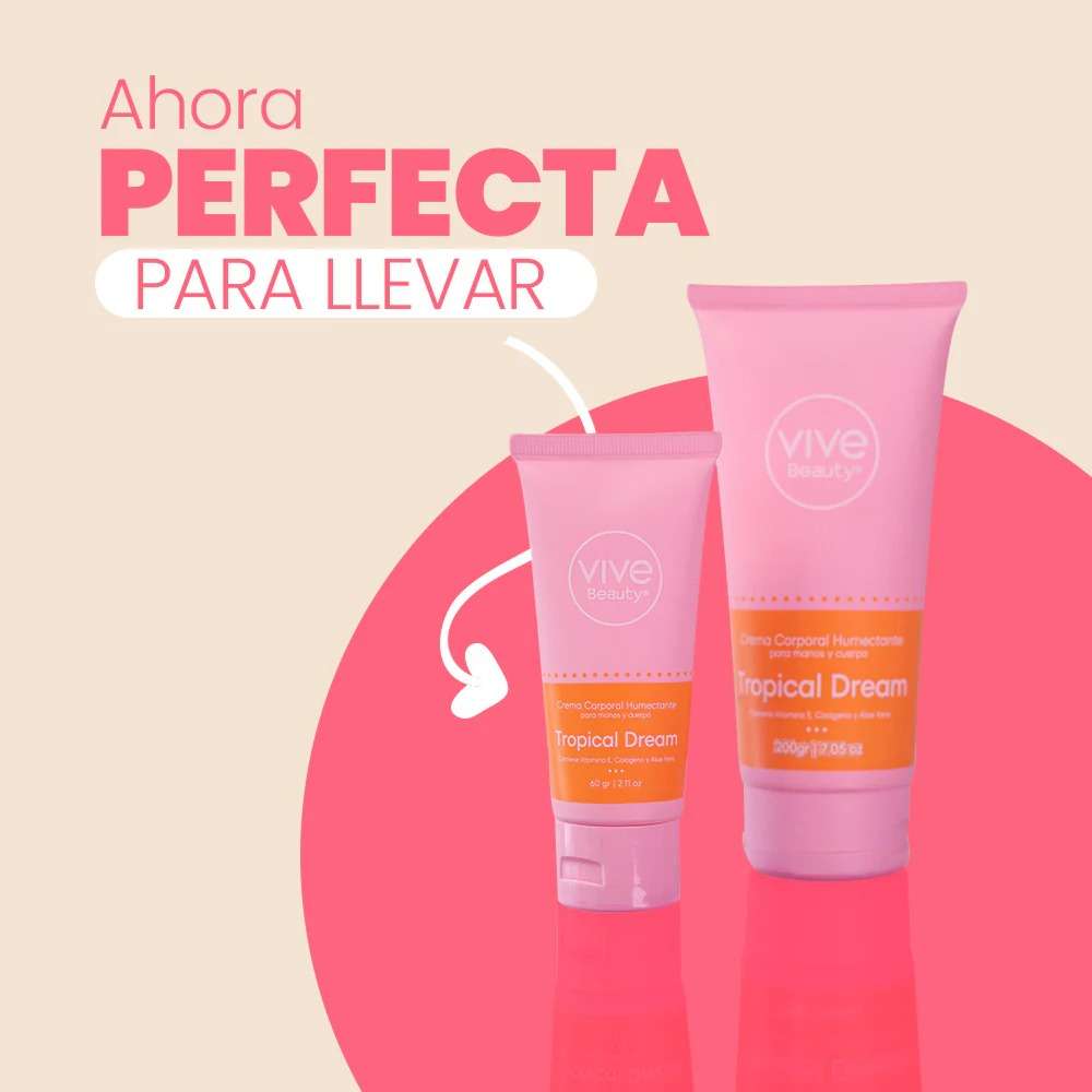 Mini Crema Corporal Vive Beauty - Imagen 4