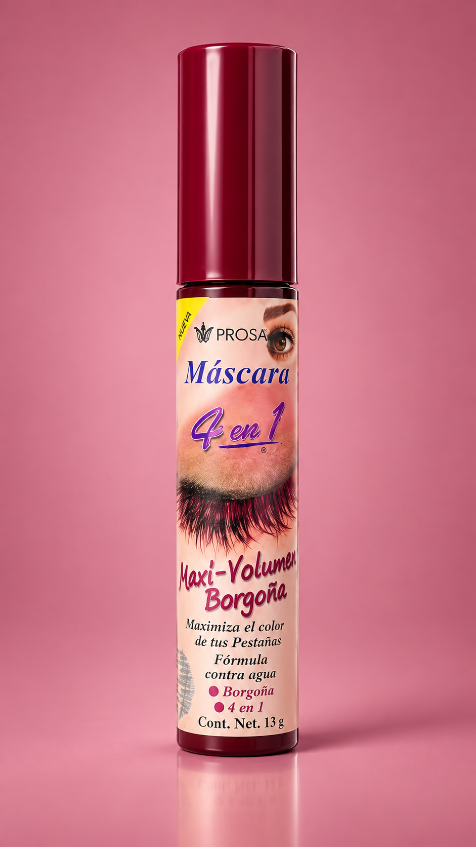 Pestañina Borgoña Maxi Volumen Prosa - Imagen 3