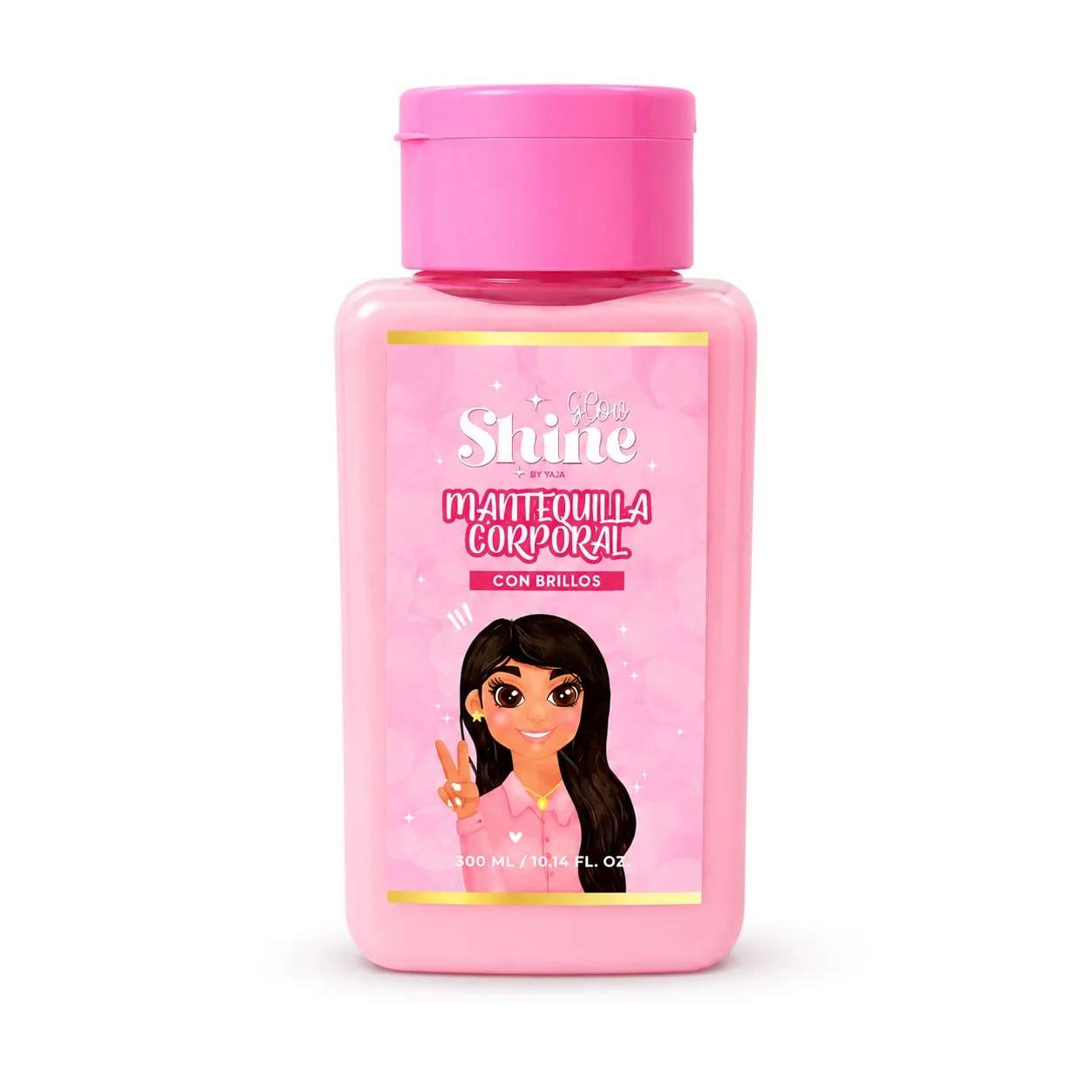 Mini Mantequilla Rosada Glow Shine By Yaja